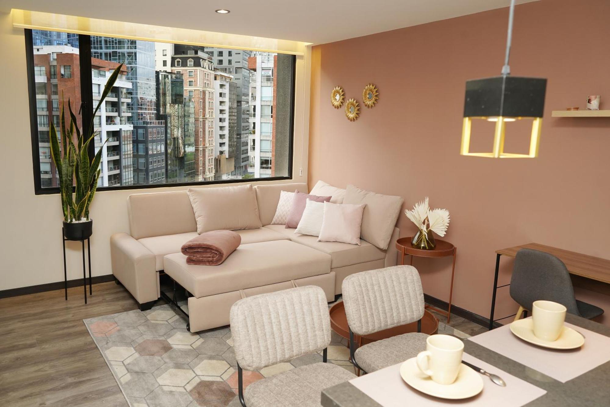 Апартаменты Moderno Departamento En El Mejor Sector De Кито Экстерьер фото